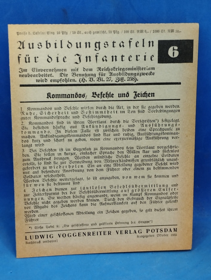 your-source-for-personalized-ausbildungstafeln-fur-die-infanterie-kommandos-befehle-und-zeichen-on-sale_0.jpg